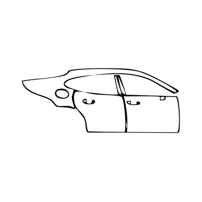 Pre-Cut PPF Porsche Panamera Sedan Panamera Turbo 2017 - PPF-Kits