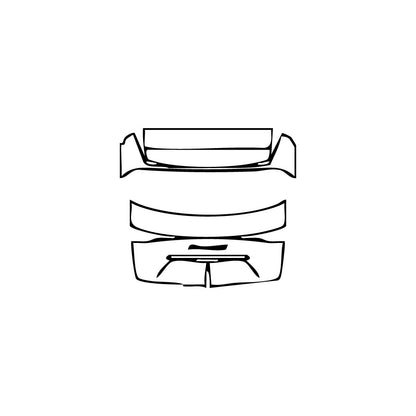 Pre-Cut PPF Porsche Panamera Sport Turismo Panamera 4S Sport Turismo 2021 - PPF-Kits