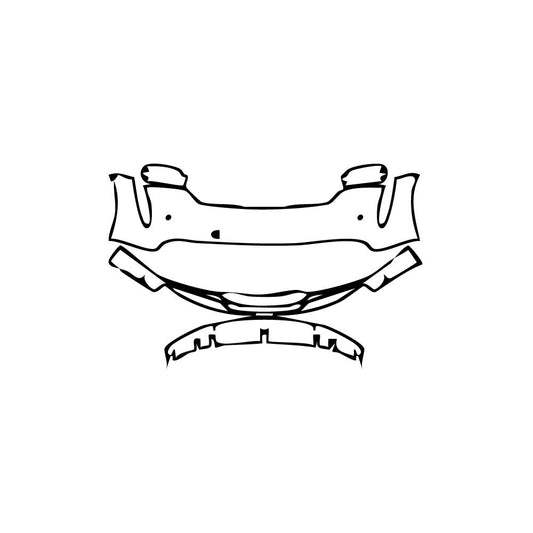 Pre-Cut PPF Porsche Taycan Cross Turismo Taycan 4S Cross Turismo 2021 - PPF-Kits