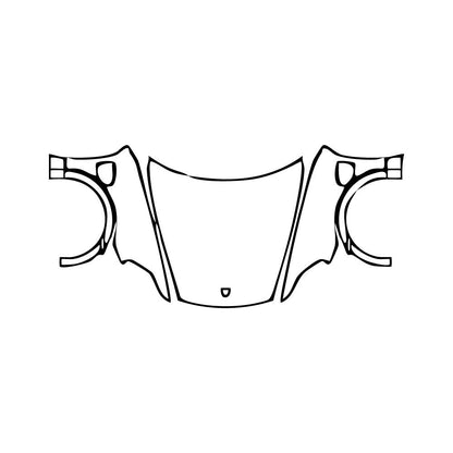 Pre-Cut PPF Porsche Taycan Cross Turismo Taycan Turbo S Cross Turismo 2021 - PPF-Kits