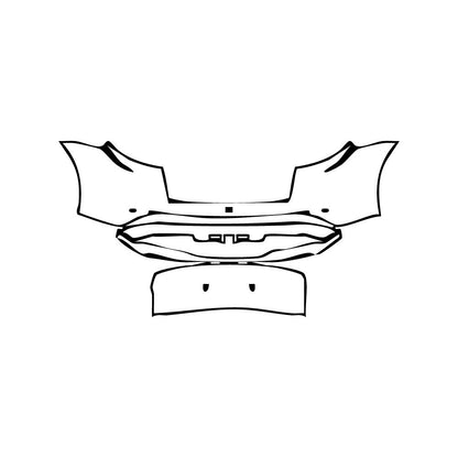 Pre-Cut PPF Porsche Taycan Cross Turismo Taycan 4S Cross Turismo 2021 - PPF-Kits