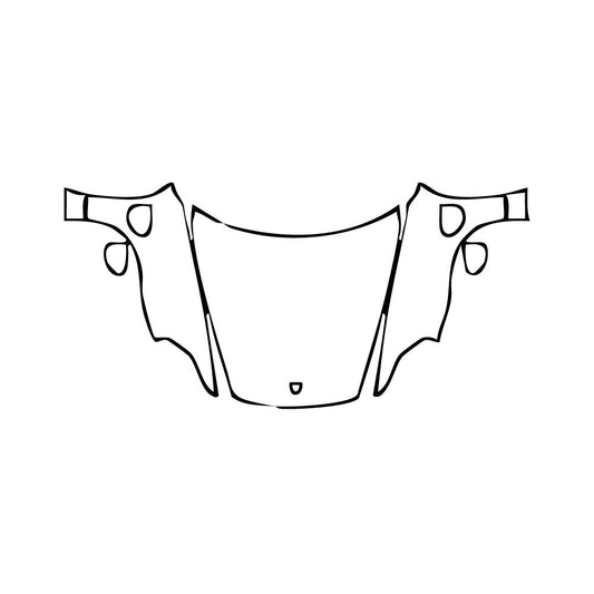 Pre-Cut PPF Porsche Taycan Sedan Taycan Turbo S 2019 - PPF-Kits