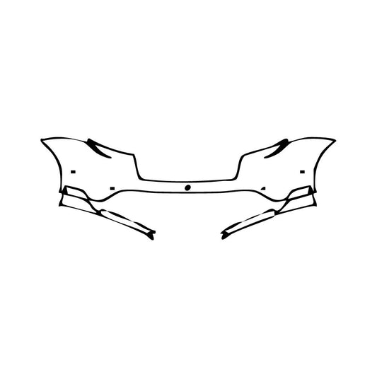 Pre-Cut PPF Porsche Taycan Sport Turismo Taycan GTS Sport Turismo 2021 - PPF-Kits