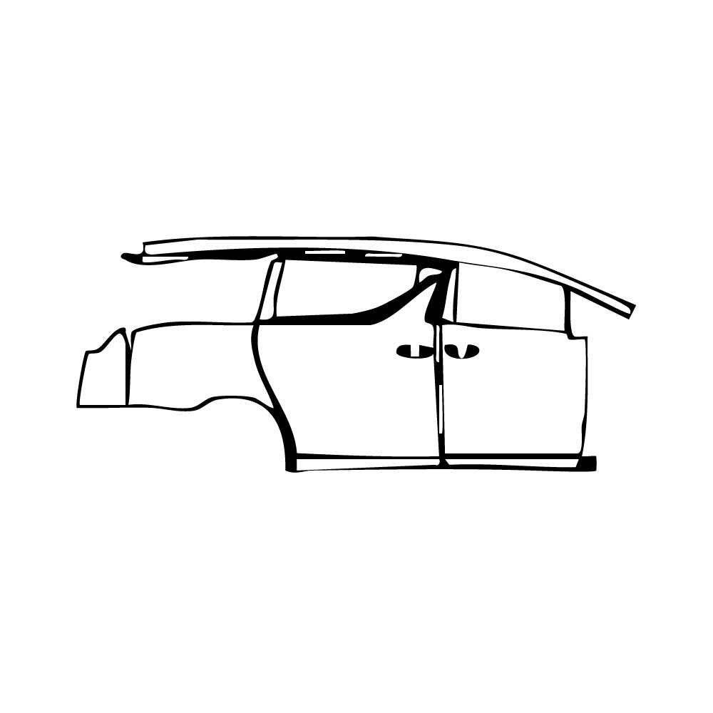 Pre-Cut PPF Toyota Vellfire 2019 - PPF-Kits