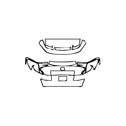 Pre-Cut PPF Toyota C-HR 2021 - PPF-Kits