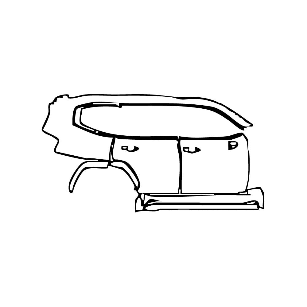 Pre-Cut PPF Toyota Land Cruiser Luxury 2022 - PPF-Kits