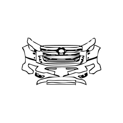 Pre-Cut PPF Toyota Land Cruiser Luxury 2022 - PPF-Kits