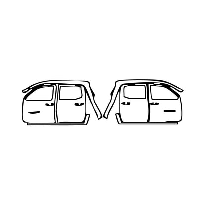 Pre-Cut PPF Toyota Tacoma Double Cab TRD Pro 2016 - PPF-Kits