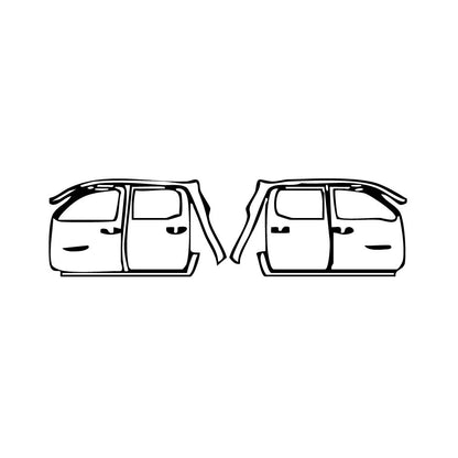 Pre-Cut PPF Toyota Tacoma Double Cab TRD Pro 2016 - PPF-Kits
