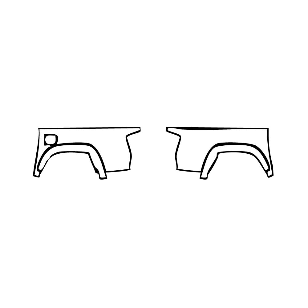 Pre-Cut PPF Toyota Tacoma Double Cab Limited 2016 - PPF-Kits