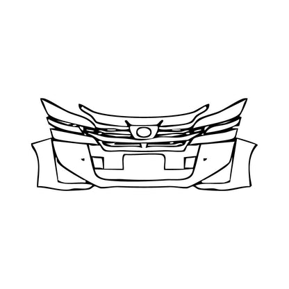 Pre-Cut PPF Toyota Vellfire 2019 - PPF-Kits