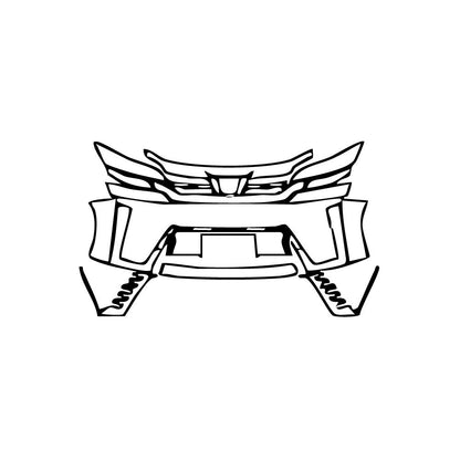 Pre-Cut PPF Toyota Vellfire 2019 - PPF-Kits