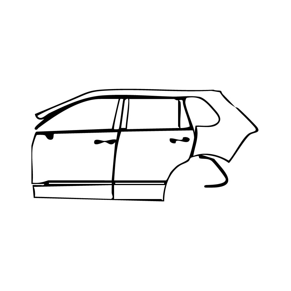 Pre-Cut PPF Volkswagen Tiguan (EU) R-Line 2022 - PPF-Kits