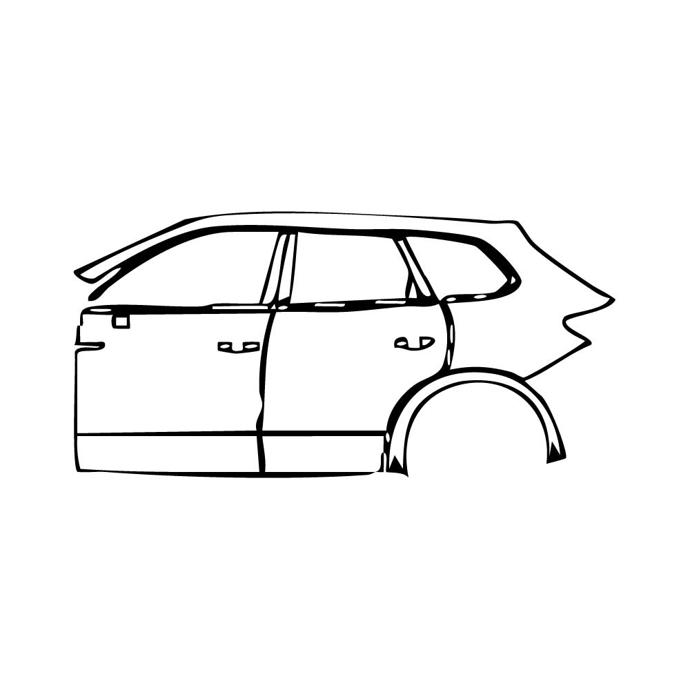 Pre-Cut PPF Volkswagen Touareg R-Line 2019 - PPF-Kits