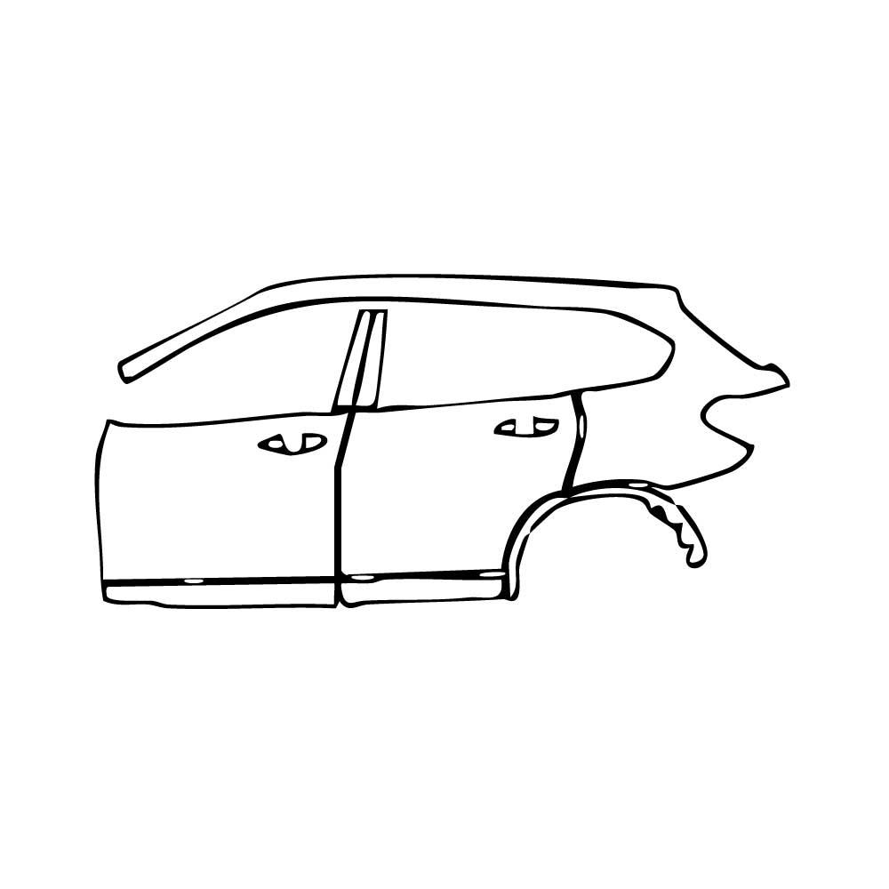 Pre-Cut PPF BMW X1 Standard Wheelbase Base 2020 - PPF-Kits