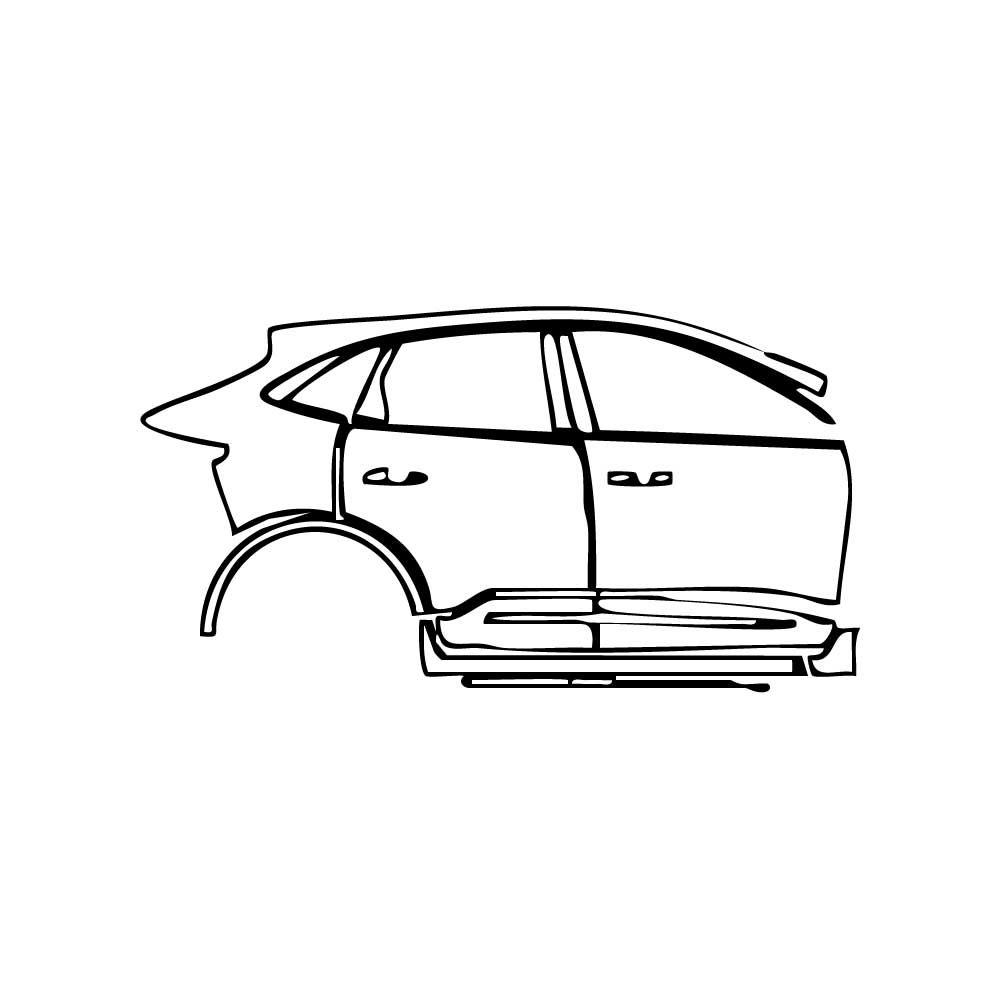 Pre-Cut PPF Ford Kuga Vignale 2020 - PPF-Kits