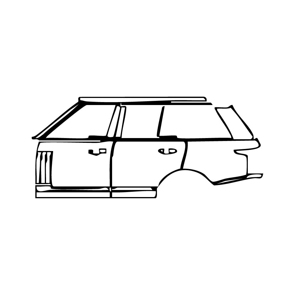 Pre-Cut PPF Land Rover Range Rover Standard Wheelbase SVAutobiography 2018 - PPF-Kits