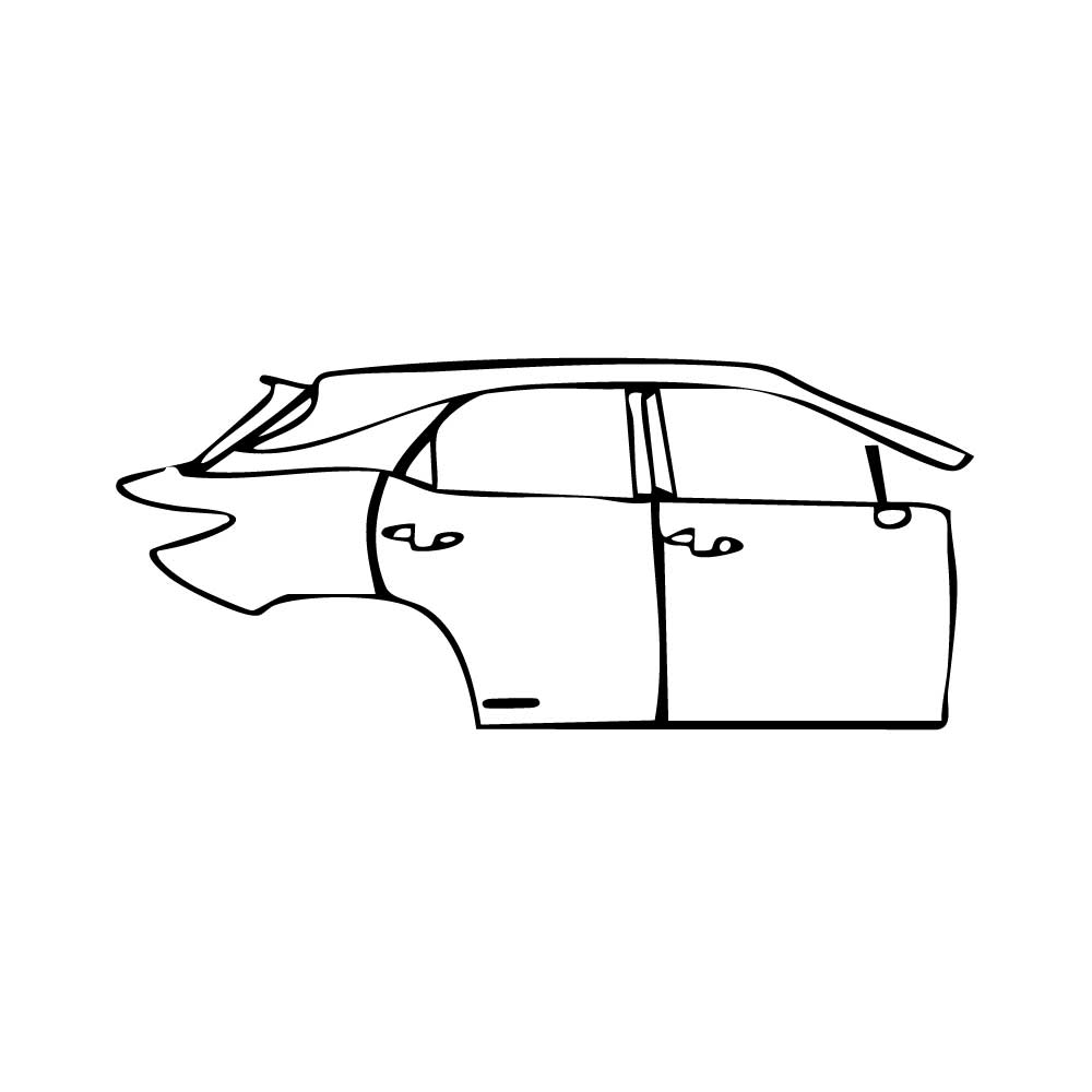 Pre-Cut PPF Lexus RX RX (SWB) F-Sport 2016 - PPF-Kits