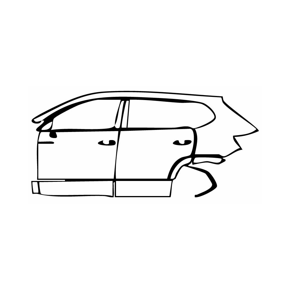 Pre-Cut PPF Volkswagen Tharu Luxury 2019 - PPF-Kits