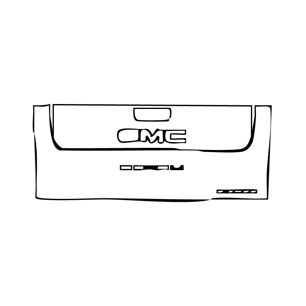 Pre-Cut PPF GMC Sierra 1500 Crew Cab DENALI 2019 - PPF-Kits