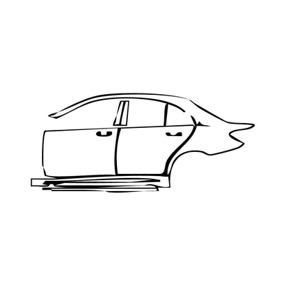 Pre-Cut PPF Mercedes-Benz C Class Sedan Sport Extended Wheelbase 2015 - PPF-Kits