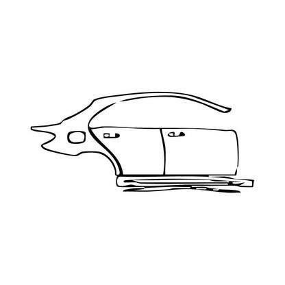 Pre-Cut PPF Mercedes-Benz C Class Sedan AMG C63 S 2015 - PPF-Kits