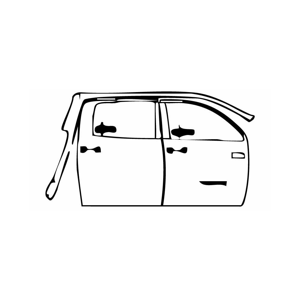 Pre-Cut PPF Toyota Tundra CrewMax SR5 2014 - PPF-Kits