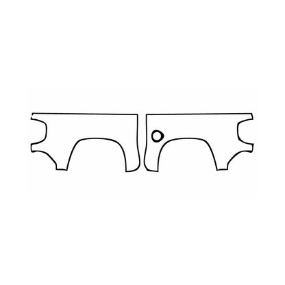 Pre-Cut PPF Toyota Tundra CrewMax 1794 Edition 2014 - PPF-Kits