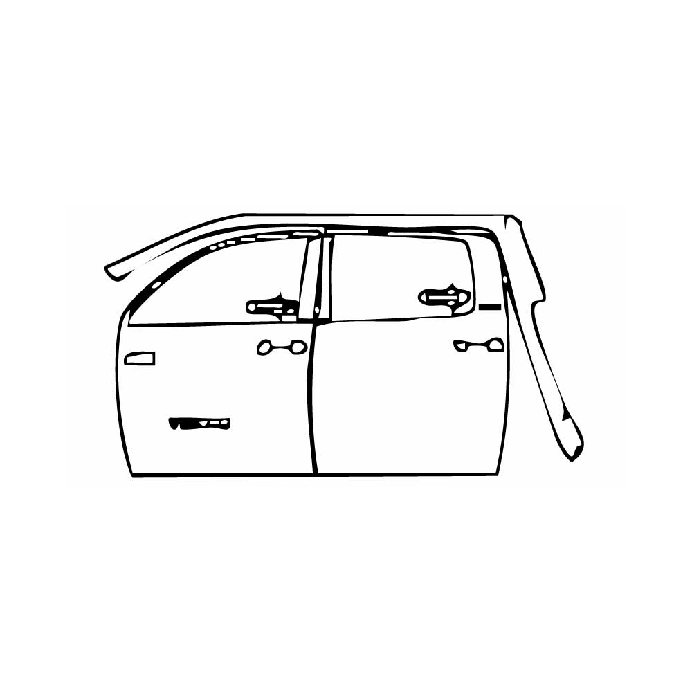 Pre-Cut PPF Toyota Tundra CrewMax Limited 2014 - PPF-Kits