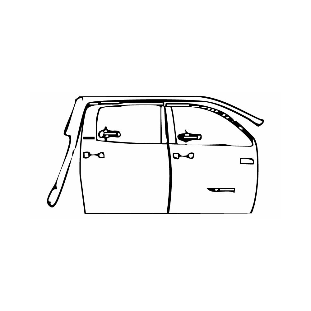 Pre-Cut PPF Toyota Tundra CrewMax Limited 2014 - PPF-Kits