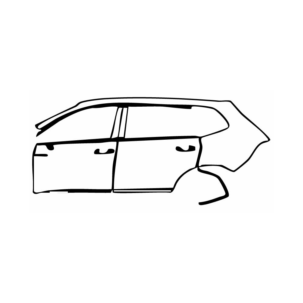 Pre-Cut PPF Volkswagen Tiguan L Base 2018 - PPF-Kits