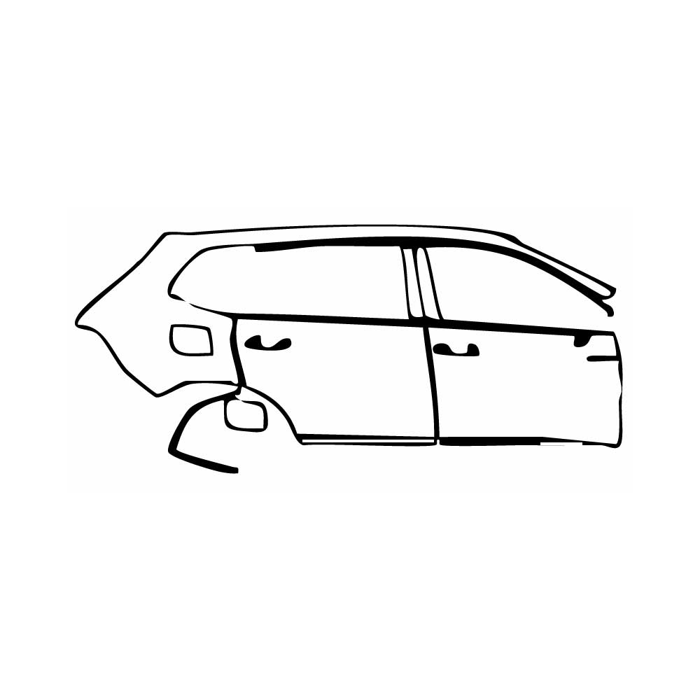 Pre-Cut PPF Volkswagen Tiguan L Base 2018 - PPF-Kits
