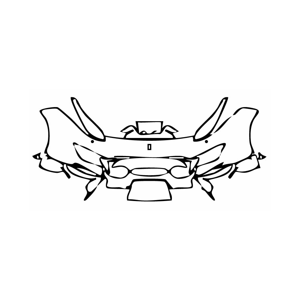 Pre-Cut PPF Ferrari 488 Pista Spider 2020 - PPF-Kits