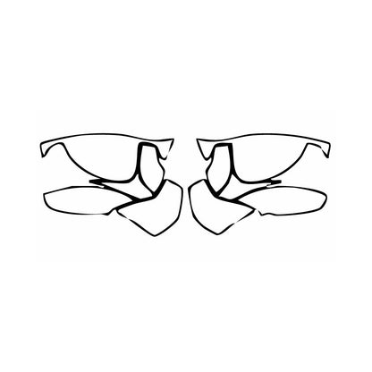 Pre-Cut PPF Ferrari 488 Pista 2018 - PPF-Kits