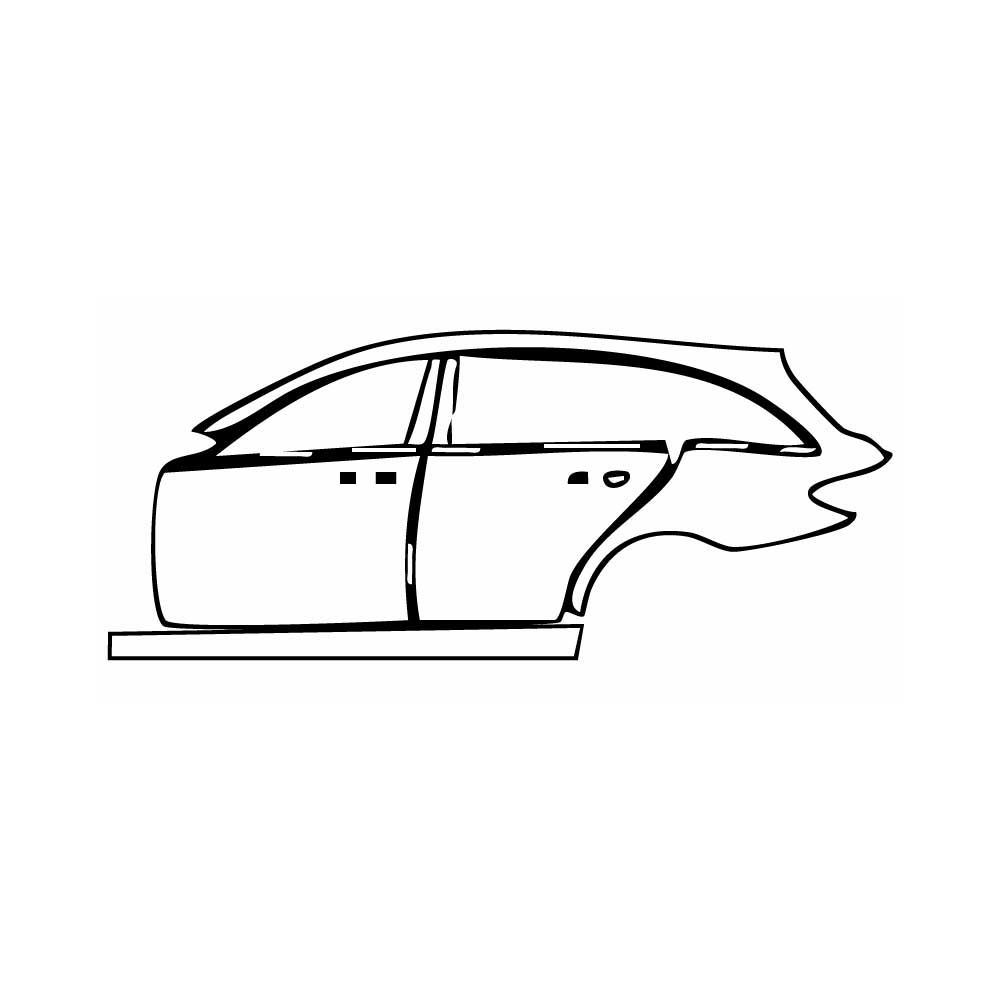 Pre-Cut PPF Mercedes-Benz C Class Estate Base 2015 - PPF-Kits