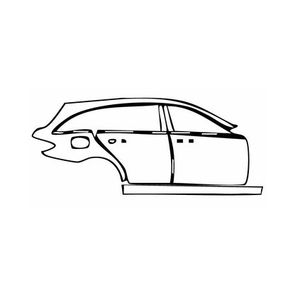 Pre-Cut PPF Mercedes-Benz C Class Estate Base 2015 - PPF-Kits