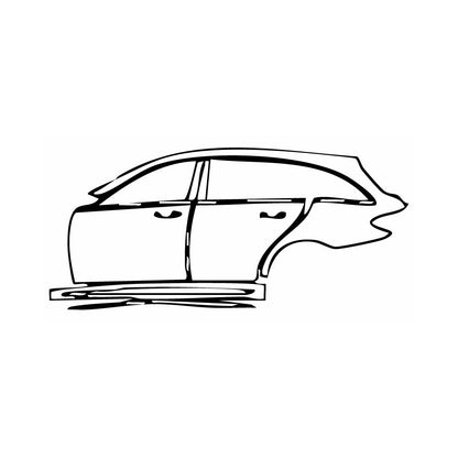 Pre-Cut PPF Mercedes-Benz C Class Estate AMG C63 2015 - PPF-Kits