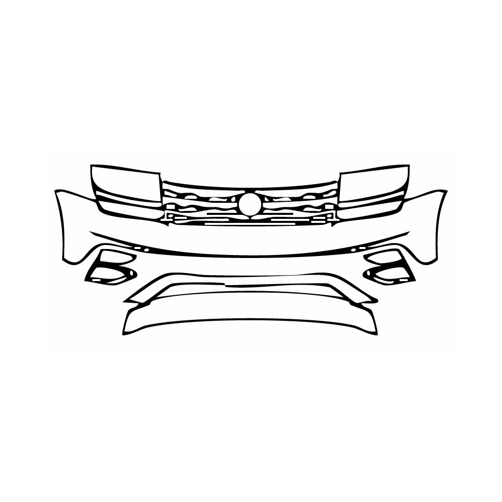Pre-Cut PPF Volkswagen Atlas (US) SEL 2018 - PPF-Kits