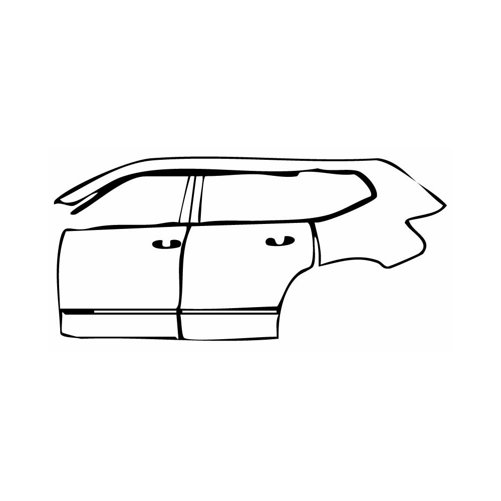 Pre-Cut PPF Volkswagen Atlas (US) SEL 2018 - PPF-Kits