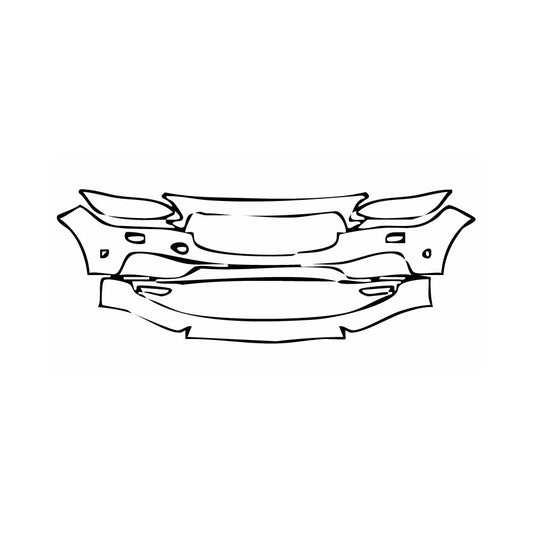 Pre-Cut PPF Volvo S90 Standard Wheelbase Inscription 2017 - PPF-Kits