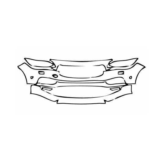 Pre-Cut PPF Volvo S90 Standard Wheelbase Momentum 2017 - PPF-Kits