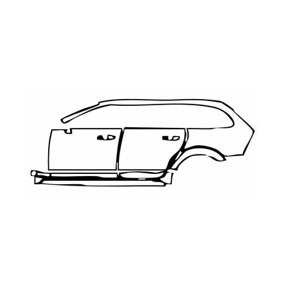 Pre-Cut PPF Volvo V90  Cross Country 2017 - PPF-Kits