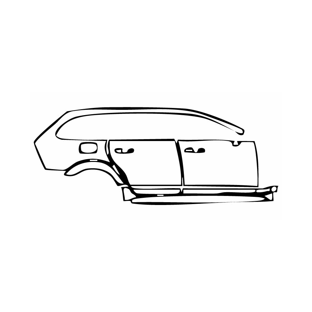Pre-Cut PPF Volvo V90  Cross Country 2017 - PPF-Kits