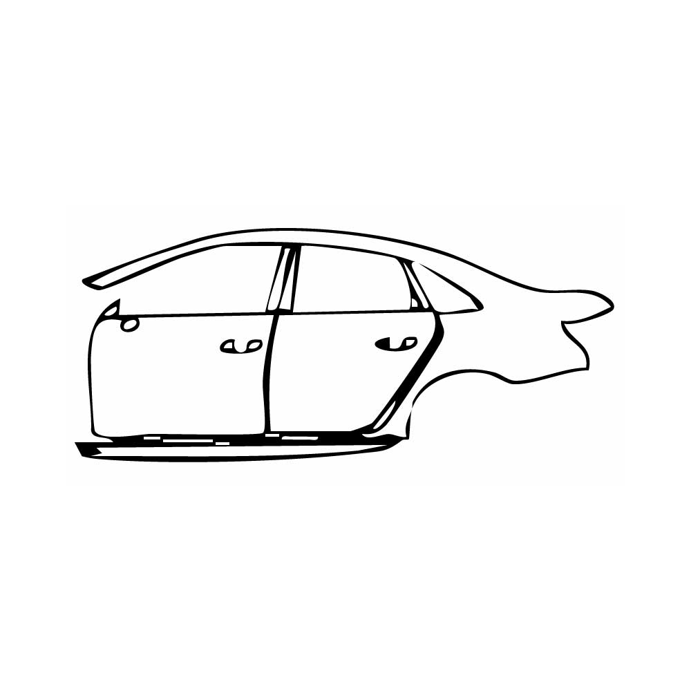 Pre-Cut PPF Audi A4 S4 Saloon Sedan 2017 - PPF-Kits