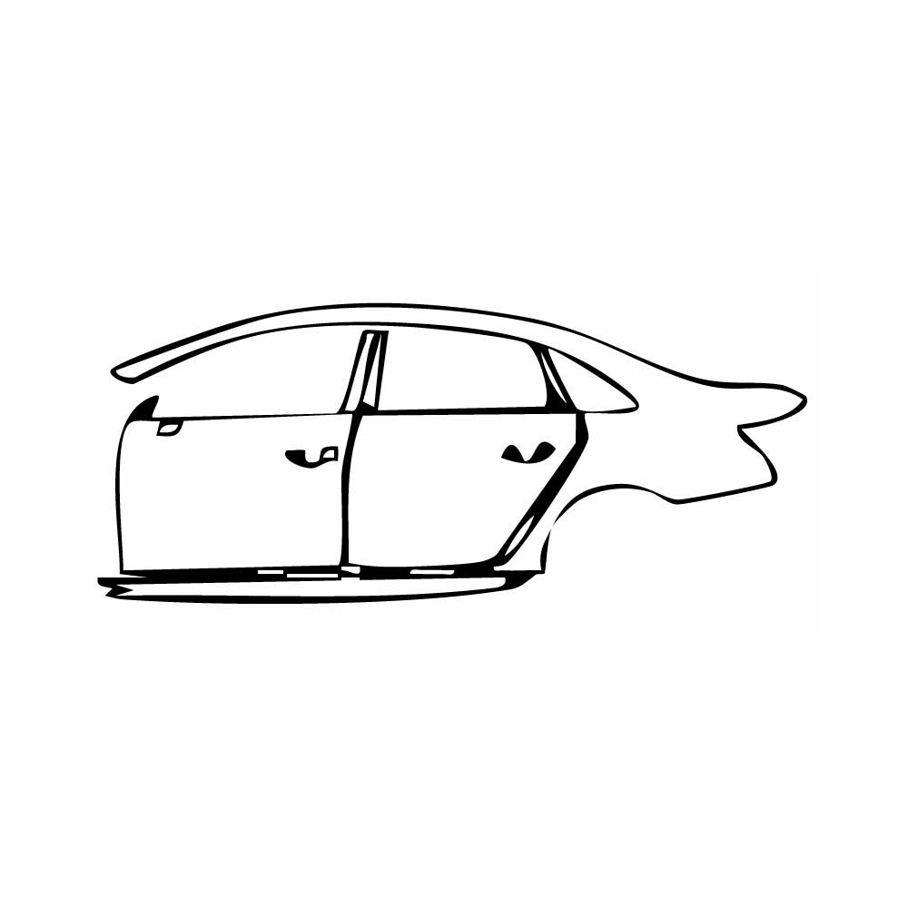 Pre-Cut PPF Audi A4 A4L Saloon Sedan S-line 2017 - PPF-Kits