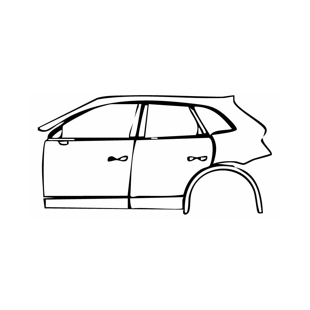 Pre-Cut PPF Audi Q5 Standard Wheelbase S-line 2018 - PPF-Kits