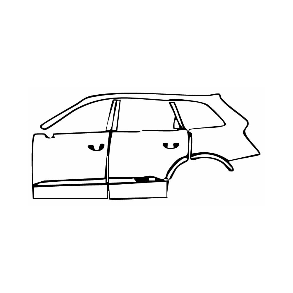 Pre-Cut PPF Audi Q7 Base 2016 - PPF-Kits