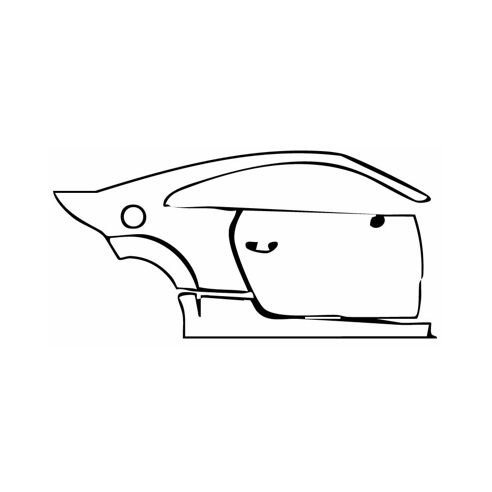 Pre-Cut PPF Audi TT TT Coupe Base 2016 - PPF-Kits