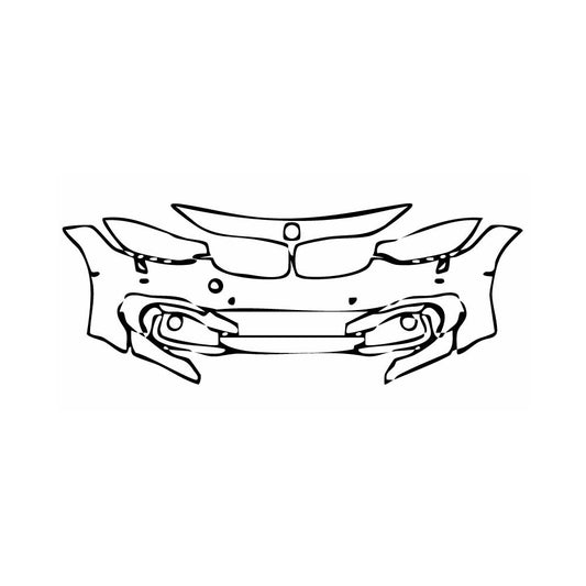 Pre-Cut PPF BMW 4 Series Coupe Sport Line 2014 - PPF-Kits