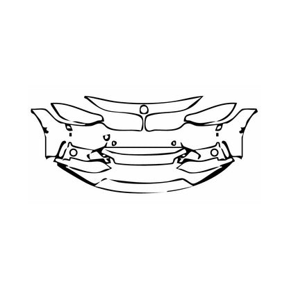 Pre-Cut PPF BMW 4 Series Gran Coupe M Sport 2014 - PPF-Kits